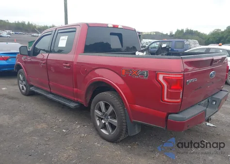 2015 Ford F-150 Lariat из США, поврежденный, VIN 1FTEW1EF0FFB54477